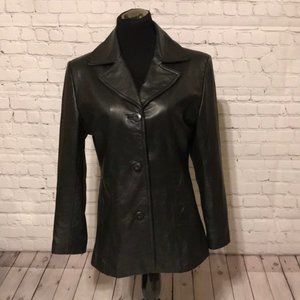 Vintage Wilson's Leather Black LeatherJacket